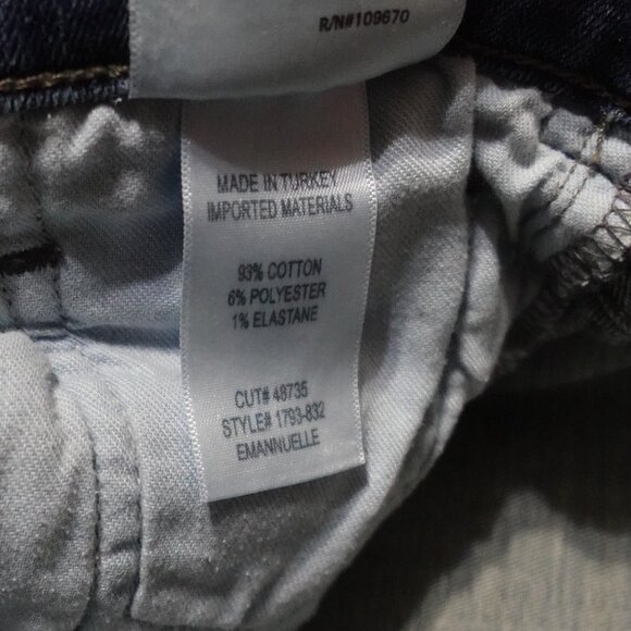 Citizens of Humanity Emmanuelle Slim Boot Jeans Women’s Size 31 Blue Denim - Picture 7 of 16